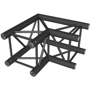 Contestage QUATRO-A01 BLK hoekverbinding 2 richtingen 90° 50 x 50 cm zwart