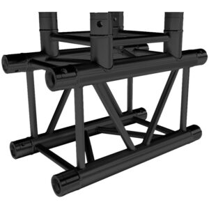 Contestage QUATRO-A02 BLK hoekverbinding 3 richtingen 90° 50 x 50 x 50 cm zwart