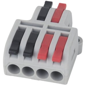 Showgear kabelverbinder 4-naar-2