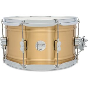 PDP Drums Concept Series Brushed Brass 14 x 8 inch snaredrum