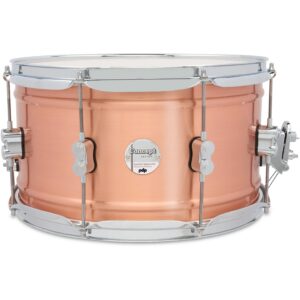 PDP Drums Concept Series Brushed Copper 14 x 8 inch snaredrum