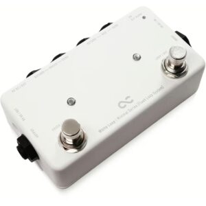 One Control Minimal Series White Loop A/B switch en looper met BJF Buffer