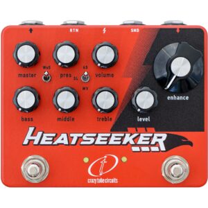 Crazy Tube Circuits Heatseeker - Dual Channel Amp in a Box / Preamp-Enhancer