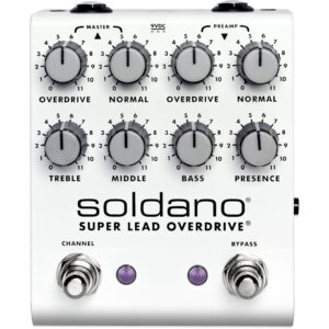 Soldano SLO Plus 2-kanaals crunch / overdrive effectpedaal