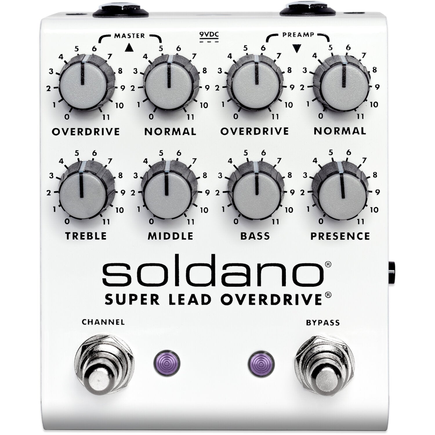Soldano SLO Plus 2-kanaals crunch / overdrive effectpedaal