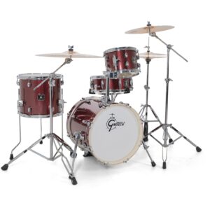 Gretsch Drums GE4S464RS Energy Street Kit Ruby Sparkle 4d. bebop shellset (incl. snaredrum)