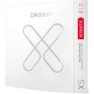 D'Addario XSABR1356-3P XS 80/20 Bronze Coated 13-56 snaren voor westerngitaar (3 sets)