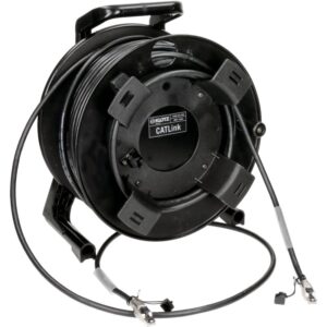 Klotz CP7LRRPW10000 netwerkkabel CAT7 RJ45 - RJ45 10Gbit haspel 100 meter