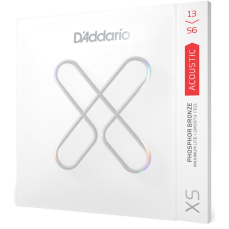 D'Addario XSAPB1356-3P XS Phosphor Bronze Coated 13-56 snaren voor westerngitaar (3 sets)