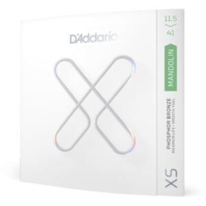 D'Addario XSM11541 XS Phosphor Bronze 11.5-41 snarenset voor mandoline