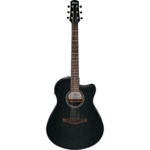 Ibanez AAM340CE Rustic Black High Gloss elektrisch-akoestische westerngitaar
