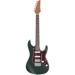 Ibanez AZ2204N Prestige Ivy Green Metallic Flat elektrische gitaar met koffer