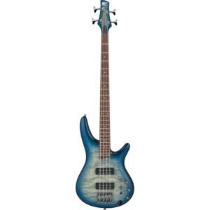 Ibanez SR400EQM Soundgear Stained Cosmic Blue Starburst elektrische basgitaar