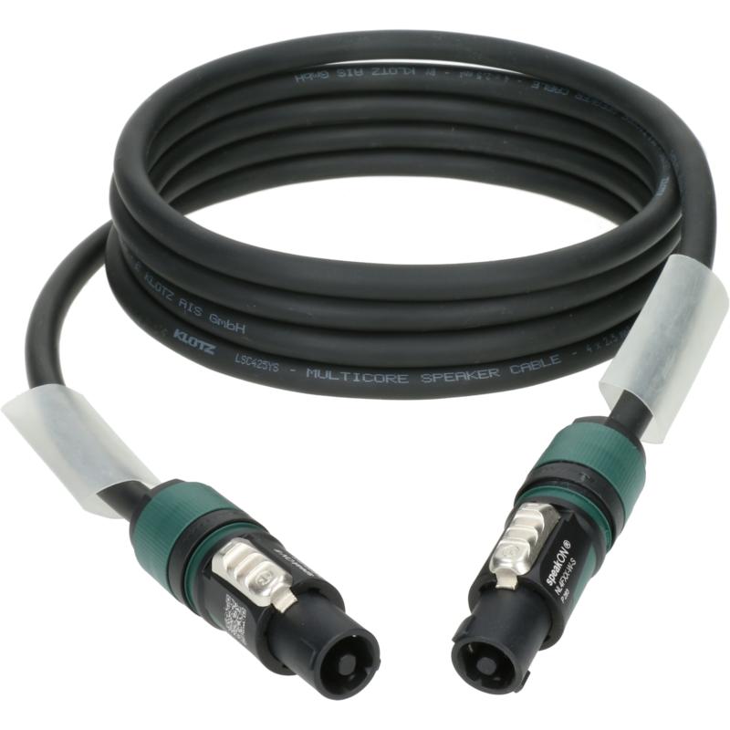 Klotz L42YSPLFF1500 speakerkabel speakON 4p F/F 15 meter