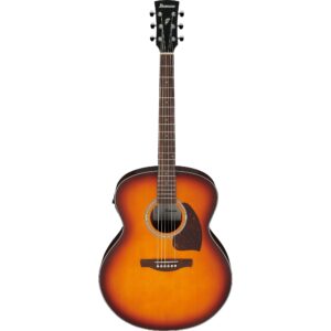 Ibanez PJ50E Vintage Amber Sunburst Open Pore elektrisch-akoestische westerngitaar