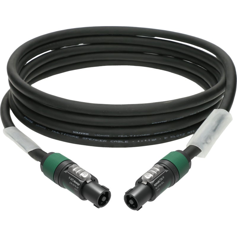 Klotz L44YSPLFF0200 speakerkabel speakON 4p F/F 2 meter