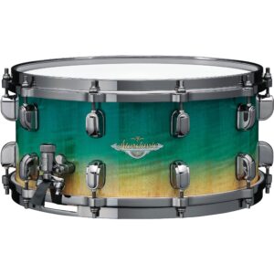 Tama MES1465B-VMMF Starclassic Maple Exotic Marine Shoreline 14 x 6.5 inch snaredrum (zwart vernikkeld)
