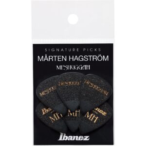 Ibanez P1000MH Mårten Hagström Meshuggah set van 6 plectrums 1.0 mm sand grip