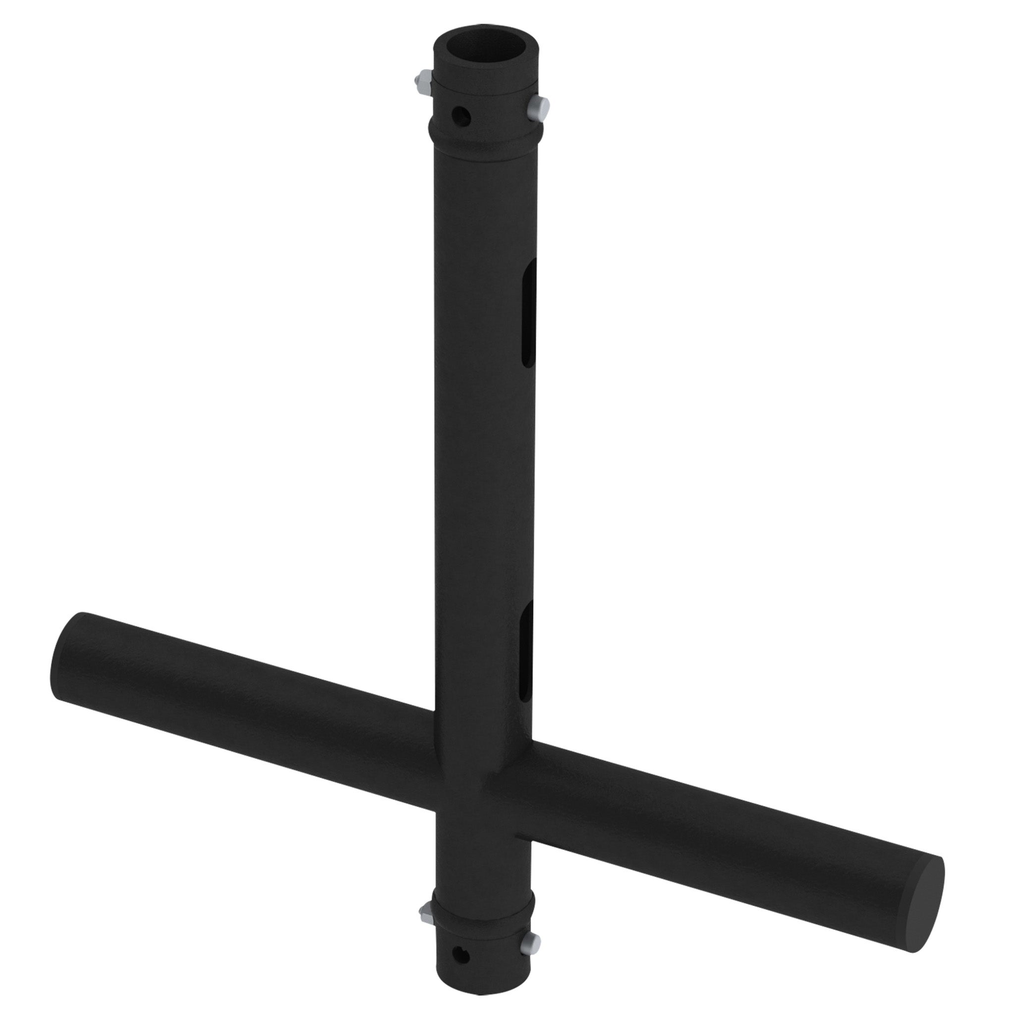 Showgear T-Downrigger voor F-truss, zwart