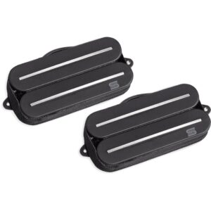 Seymour Duncan Jupiter Rails Humbucker Set 7-String Black Wes Hauch signature 7-snarige gitaarelementen (set van 2)