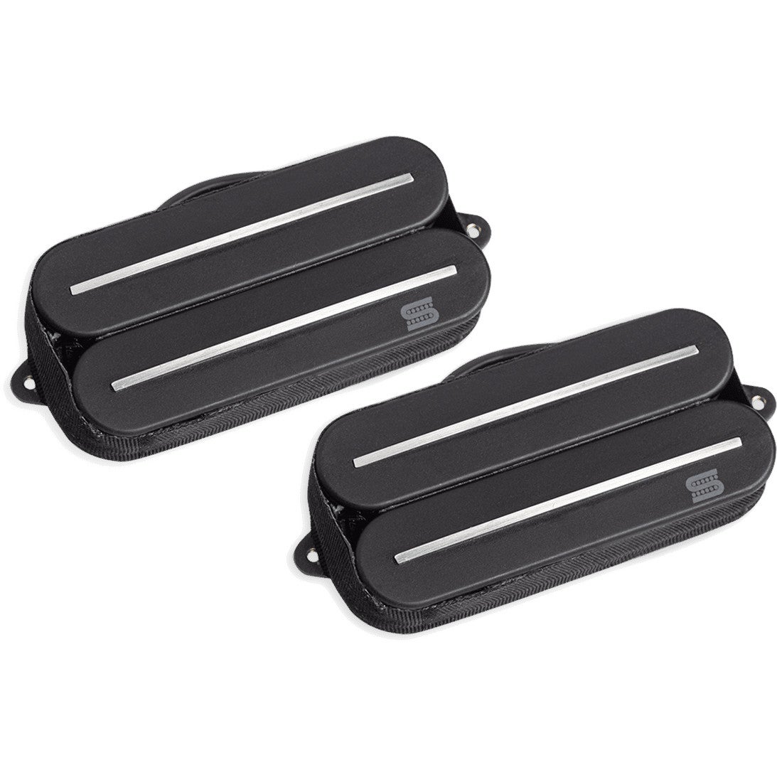 Seymour Duncan Jupiter Rails Humbucker Set 7-String Black Wes Hauch signature 7-snarige gitaarelementen (set van 2)