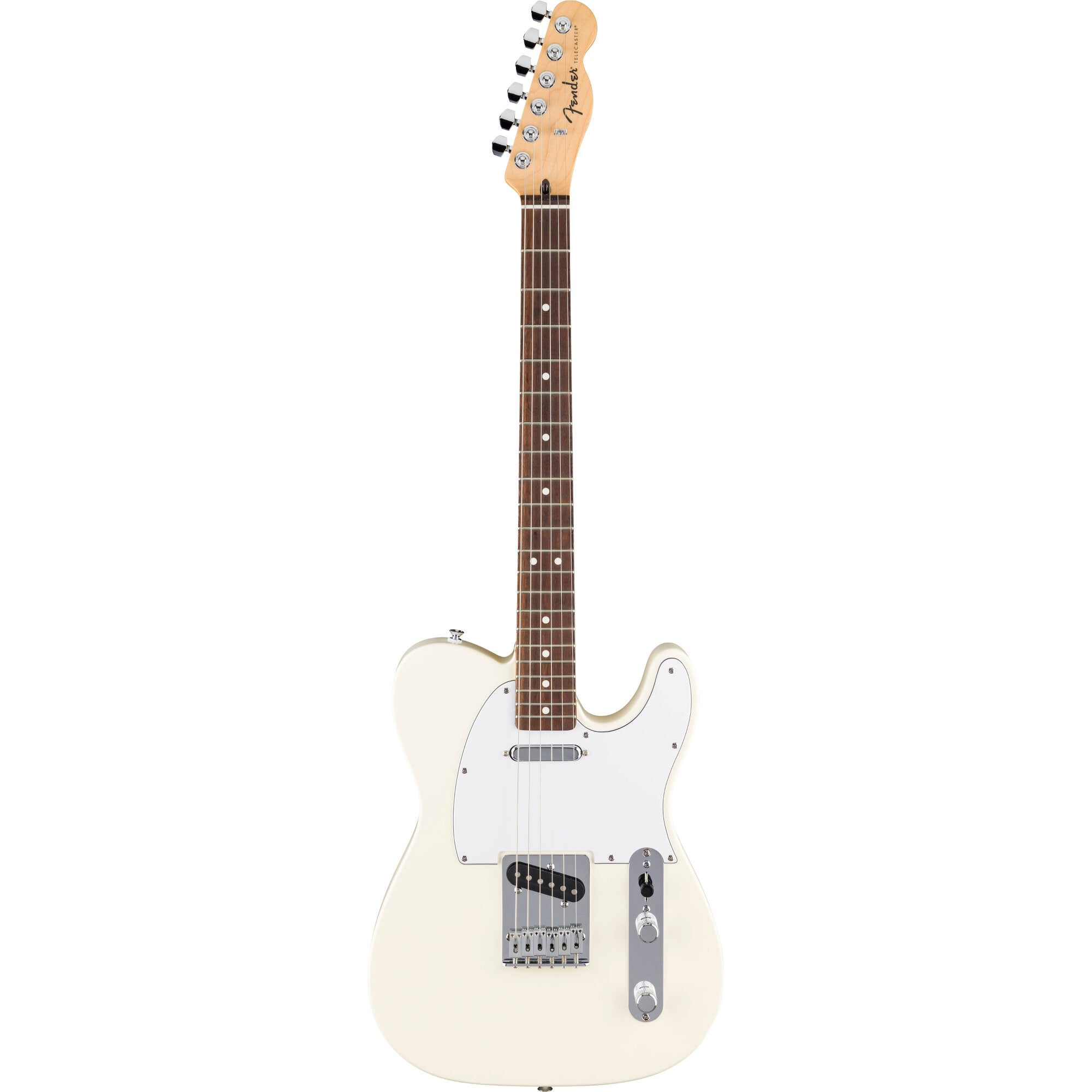 Fender Standard Telecaster IL Olympic White elektrische gitaar