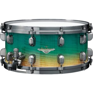 Tama MES148U-VMMF Starclassic Maple Exotic Marine Shoreline 14 x 8 inch snaredrum (smoked black nickel)