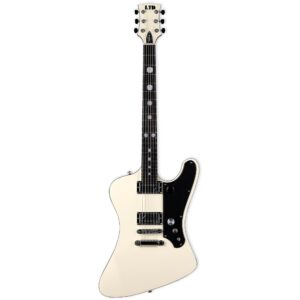 ESP LTD Richard Z Kruspe Signature RZK-III Olympic White elektrische gitaar met koffer