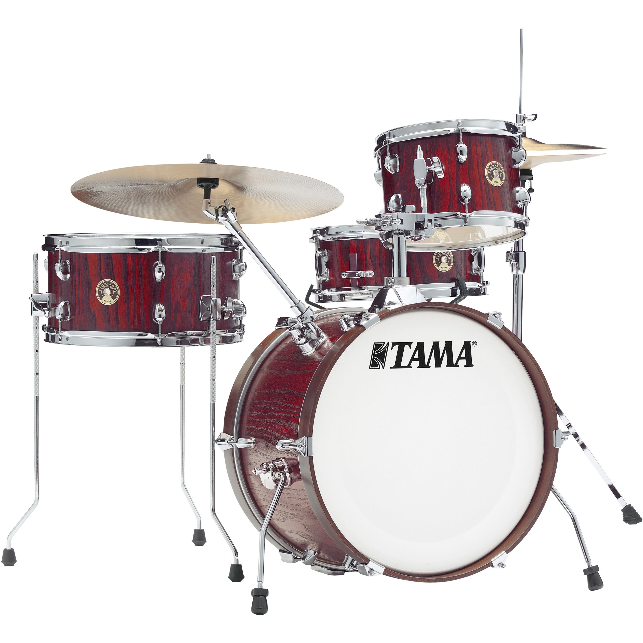 Tama LJL48S-SBE Club Jam Satin Burgundy Elm 4-delige shellset