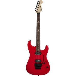 Charvel Pro-Mod San Dimas Style 1 HH FR RW Satin Ferrari Red elektrische gitaar
