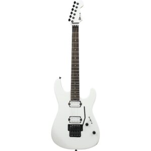 Charvel Pro-Mod Plus San Dimas Style 1 HH FR E EB Snow White elektrische gitaar met gig bag