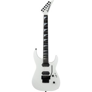 Jackson American Series Soloist SL2 DX EB Snow White elektrische gitaar met Floyd Rose 1500 en foam case