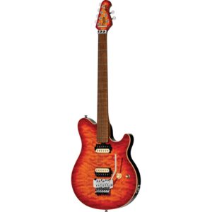 Sterling by Music Man Axis AX50QM Lava Burst elektrische gitaar