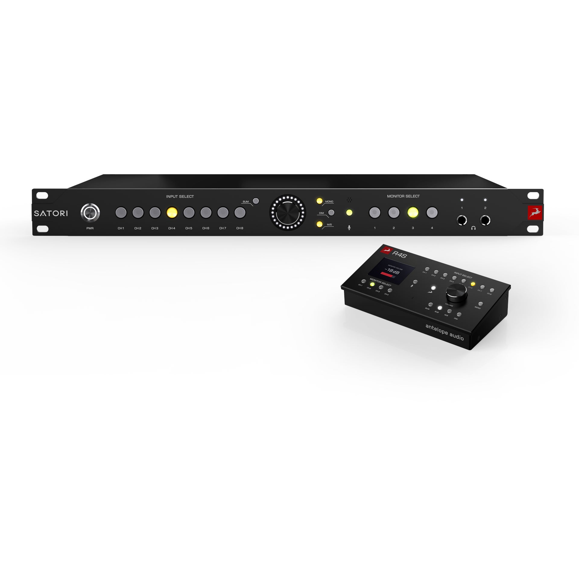 Antelope Audio Satori Gen 2 monitor controller + R4S remote