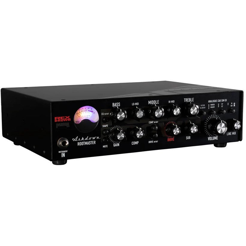 Ashdown Rex Brown RB-800 UK 800W basgitaarversterker top