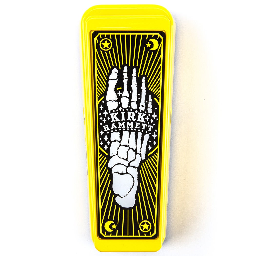 Dunlop KH95Y Kirk Hammett Cry Baby Wah Yellow Sparkle