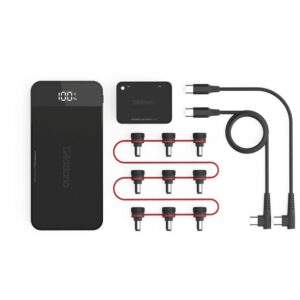 D'Addario XPND Pedal Power Battery Kit oplaadbare multivoeding voor effectpedalen