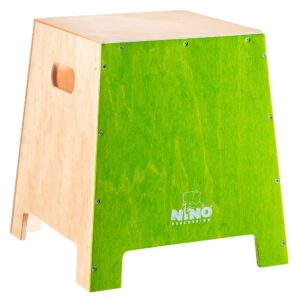 Nino Percussion Stackable Small Cajon groen
