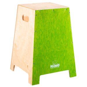 Nino Percussion Stackable Large Cajon groen