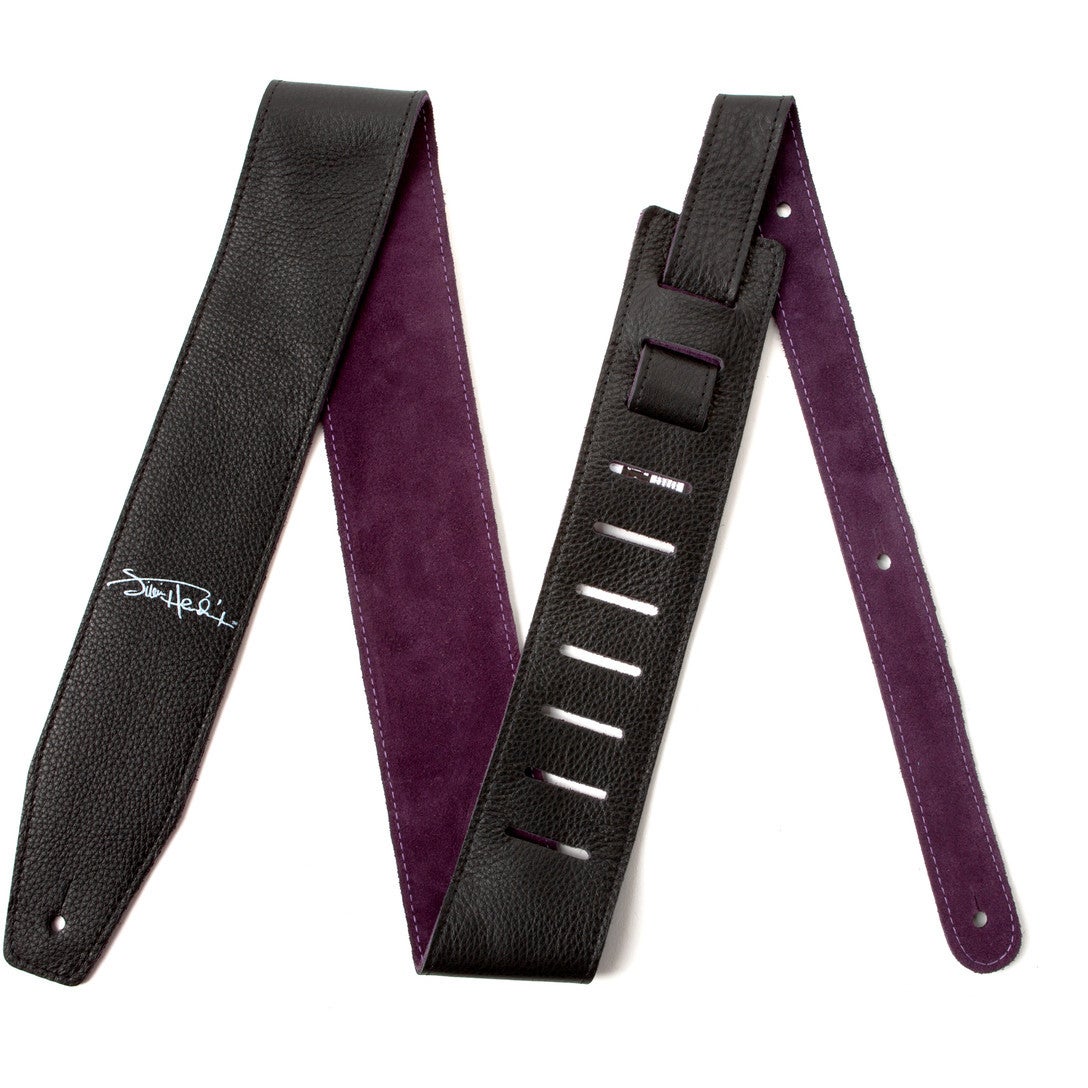 Dunlop Jimi Hendrix Strap Collection JH20 Leather / Purple Suede gitaarband