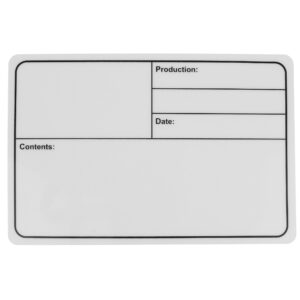 Showgear flightcase label 290 x 190 mm