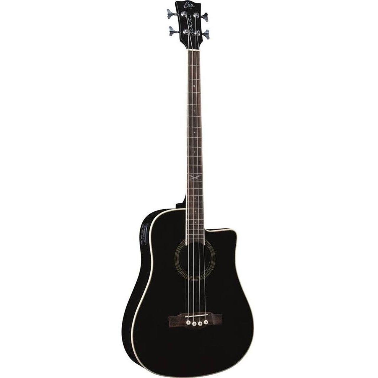 EKO NXT B100CWE Black elektrisch-akoestische basgitaar