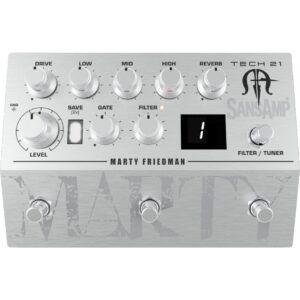 Tech 21 SansAmp Marty Friedman Signature Programmable Guitar Preamp