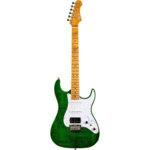 JET Guitars JS600 Transparent Green elektrische gitaar