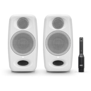 IK Multimedia iLoud Micro Monitor Pro White (set van 2 + microfoon)