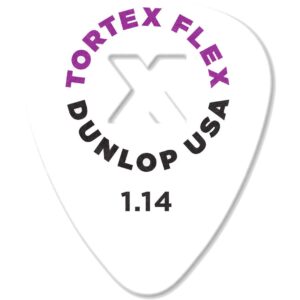 Dunlop 428XP114 Tortex Flex X Pick 1.14 mm plectrumset (12 stuks)