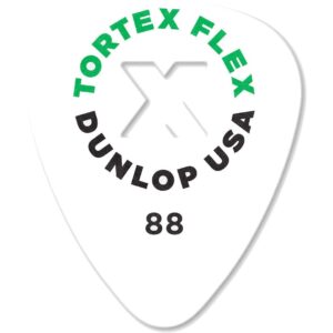 Dunlop 428XP088 Tortex Flex X Pick .88mm plectrumset (12 stuks)