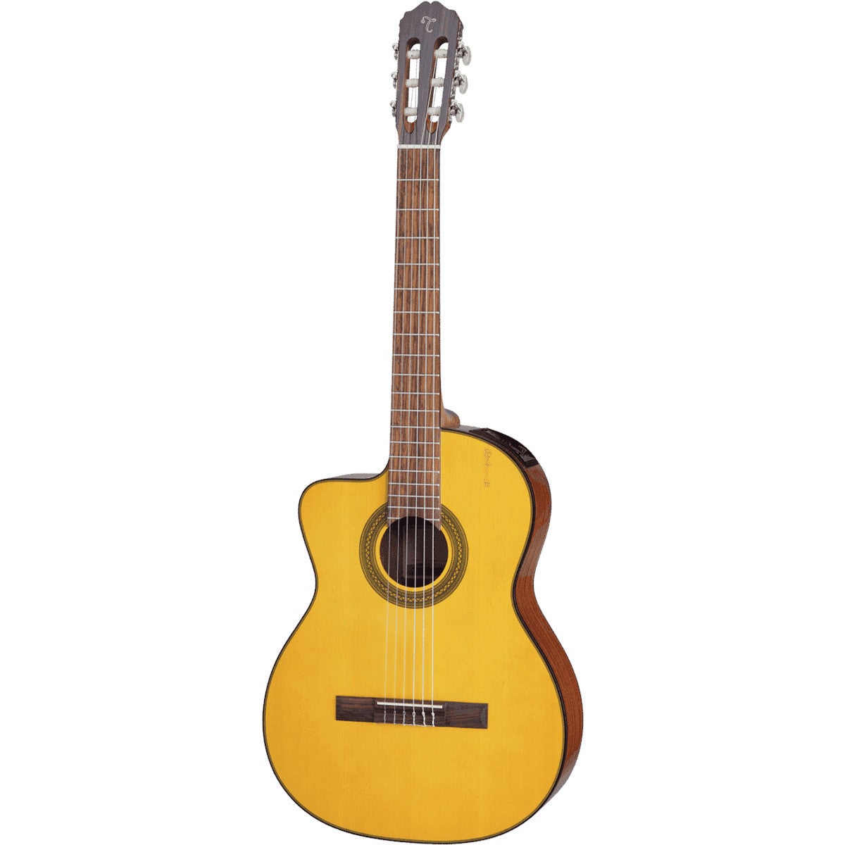 Takamine GC1CELH-NAT linkshandige elektrisch-akoestische klassieke gitaar