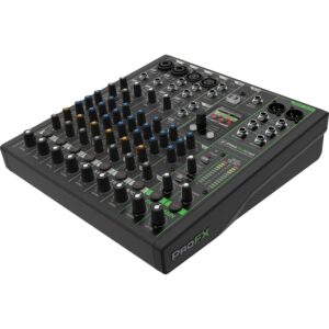 Mackie ProFX 10 GO 10-kanaals mixer met effecten en accu