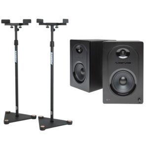 Samson MediaOne M50 + MS100 studiomonitor statieven